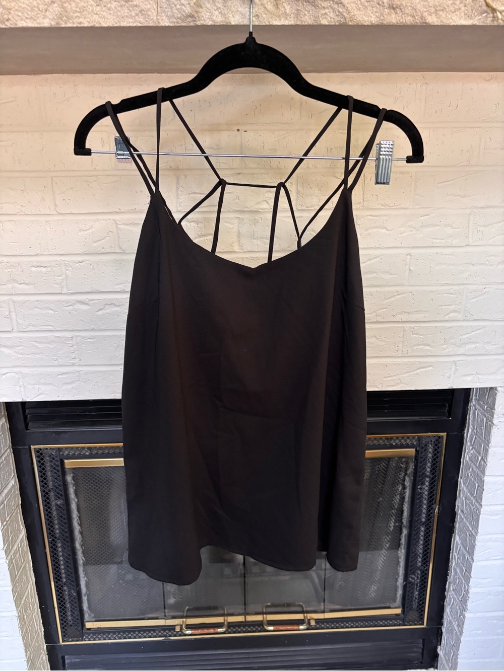 The Limited Black Strappy Back Camisole